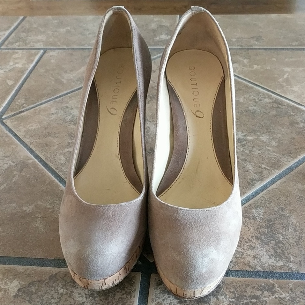 *LOWEST* Boutique 9 Btmazi Suede Heels